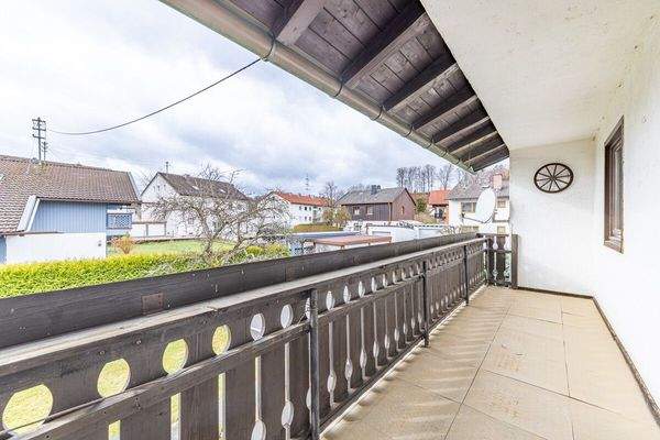 Balkon mit Südausrichtung