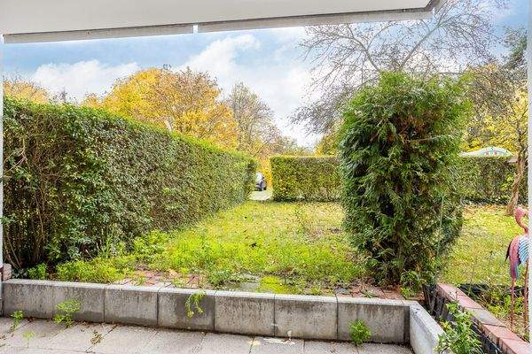 Blick auf den Garten