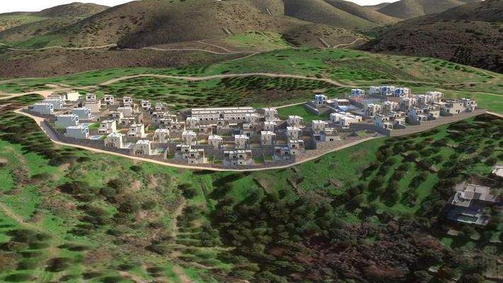 Kreta, Kounali: Moderne Villa mit 3 Zimmern, Pool und Meerblick zu verkaufen