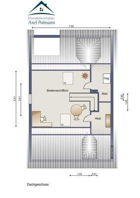 Grundriss Dachgeschoss