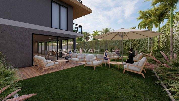 Spacious Apartments in a Complex with Pool and Garden in Alanya