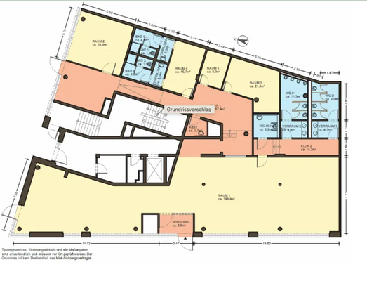 Beispielhafter Grundriss