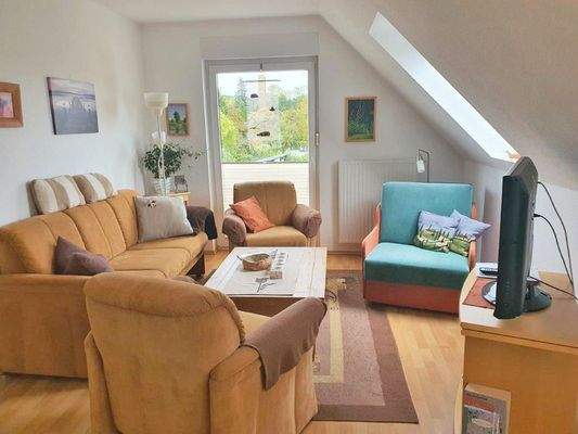 Küche im Dachgeschoss