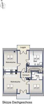 Plan Dachgeschoss