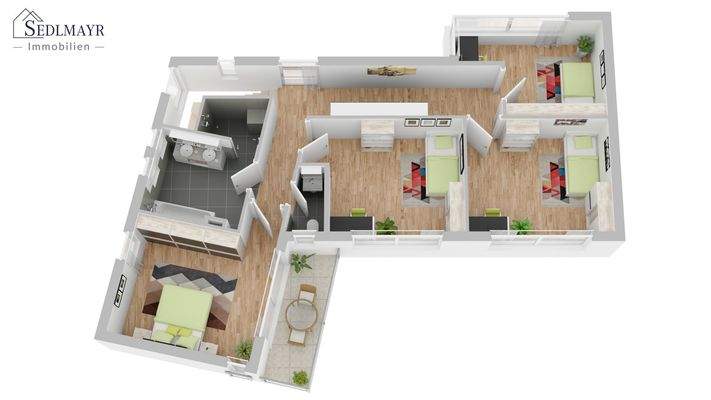 Grundriss Obergeschoss