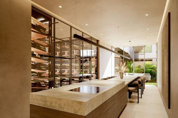 Weinkeller mit Social Club-Bereich