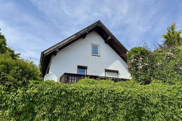 Blick auf Balkon Südseite