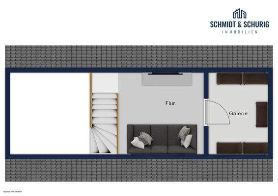 Dachgeschoss / Galerie