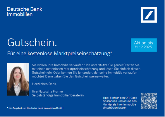 Gutschein Marktpreiseinschätzung