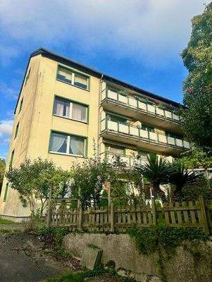 Rückansicht von Schreinerei aus