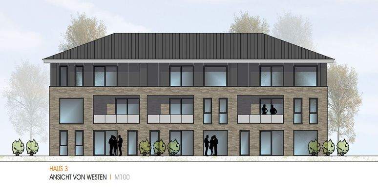 Ansicht Westen Haus 3