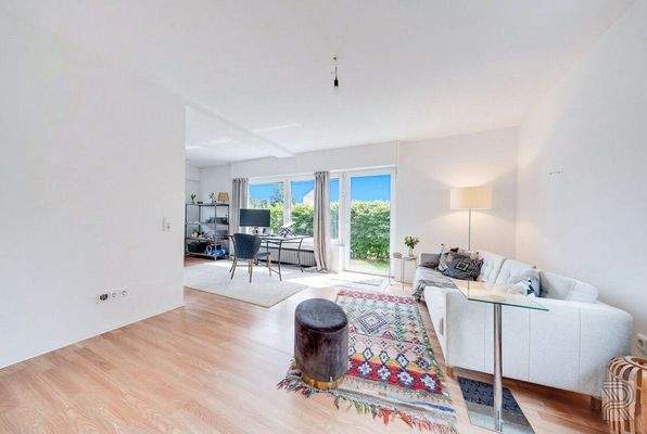 Modernes offenes Wohnen