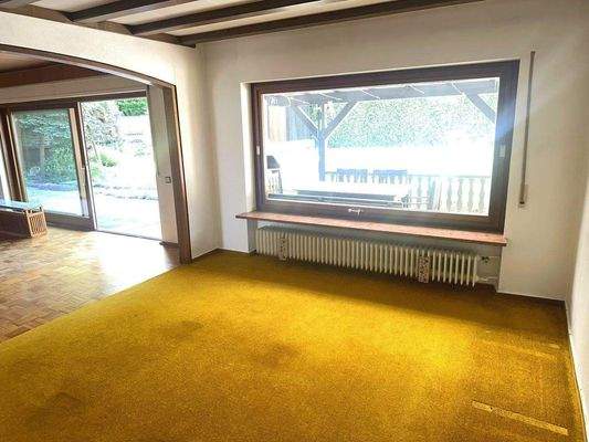 Esszimmer mit Wohnen