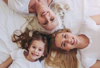 schöne Familienmomente