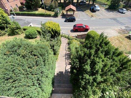 Stufen zum Hauseingang