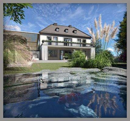 Rendering Hausansicht SÜD