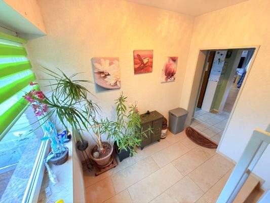 Treppenhaus Eingang zur Whg