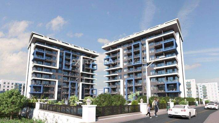 Apartments with Rich Amenities near the Beach in Alanya