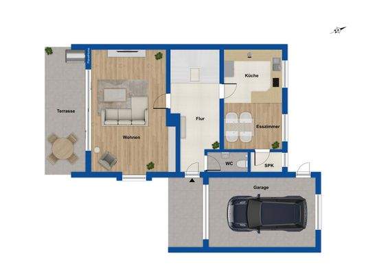 Grundriss Erdgeschoss