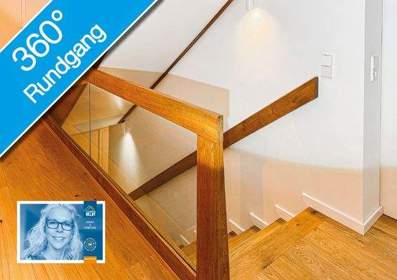 Treppe ins Untergeschoss