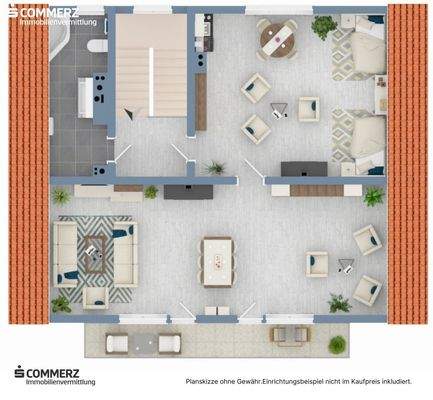 Raumaufteilung Dachgeschoß