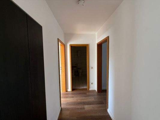 Flur mit Holzboden