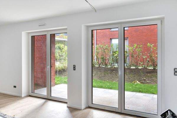 Blick auf die Terrasse