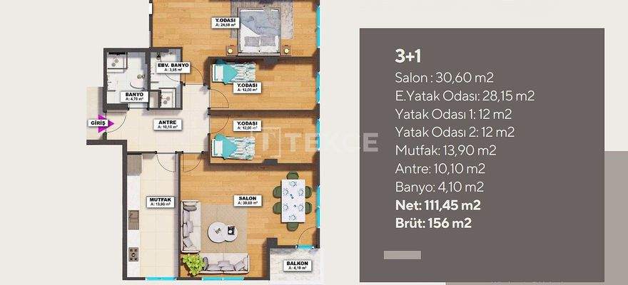 Nature-View Apartments with Indoor Pool in Üsküdar İstanbul