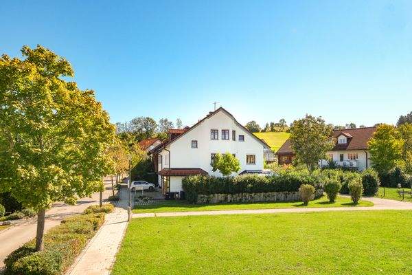 Unverbaubarer Blick auf das Haus