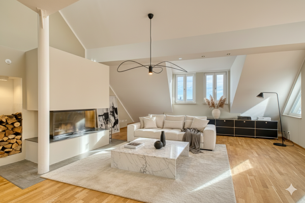 1. Ebene | Wohnbereich - staged