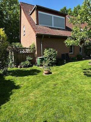 Garten hinter dem Haus