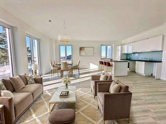 Wohn- Essbereich Möblierungsvorschlag