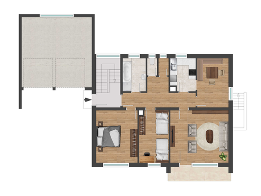 Grundriss - Erdgeschoss