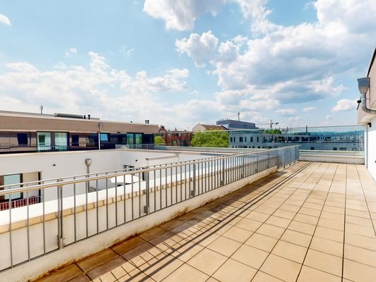 Dachterrasse (Musterwohnung)