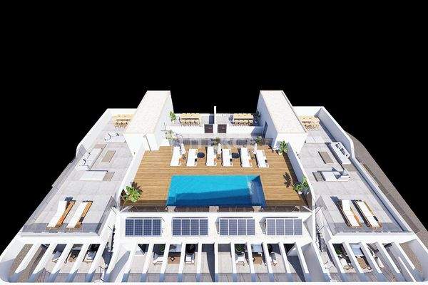 Spacious Apartments with Rooftop Pool in Benijófar