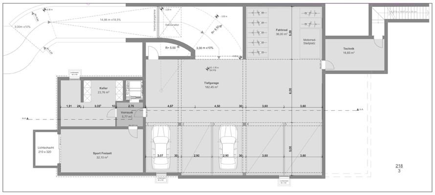 Grundriss/Planung KG und TG