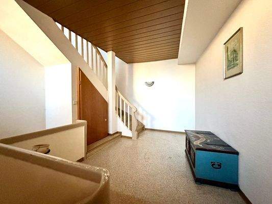 Teil des Treppenhauses