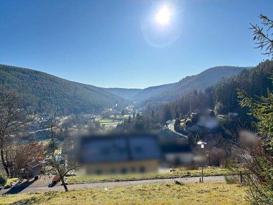 weiterer Blick ins Tal