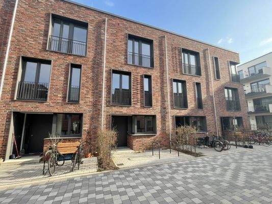 Frontansicht Häuserreihe