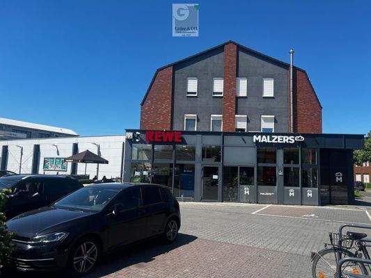 Umgebung REWE Supermarkt