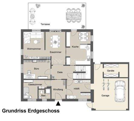 3461 Grundriss Erdgeschoss