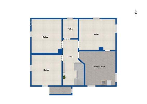 Grundriss Kellergeschoss