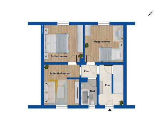 Grundriss Erdgeschoss