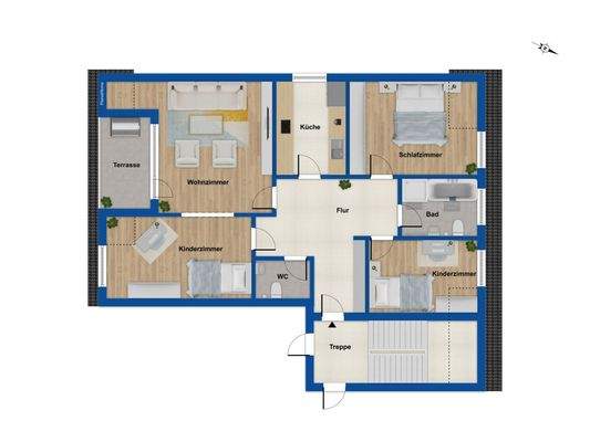 Grundriss 2. Obergeschoss