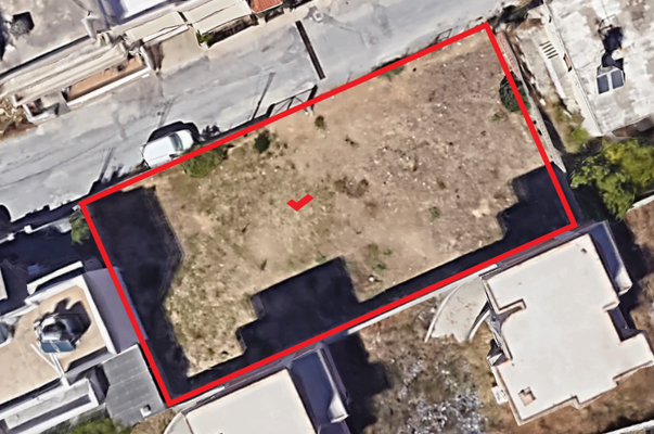 Kreta, Gazi: Baugrundstück in Vorort von Heraklion zu verkaufen