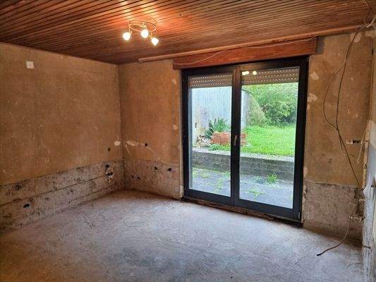 Zimmer Ausgang Garten