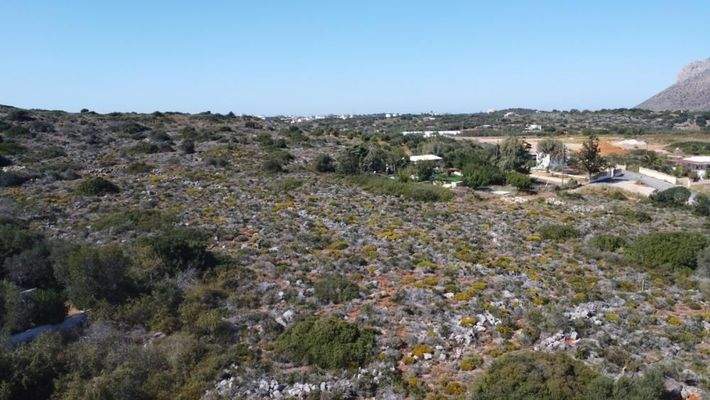 Kreta, Tersana: Grundstück mit Meerblick und Bergblick zu verkaufen