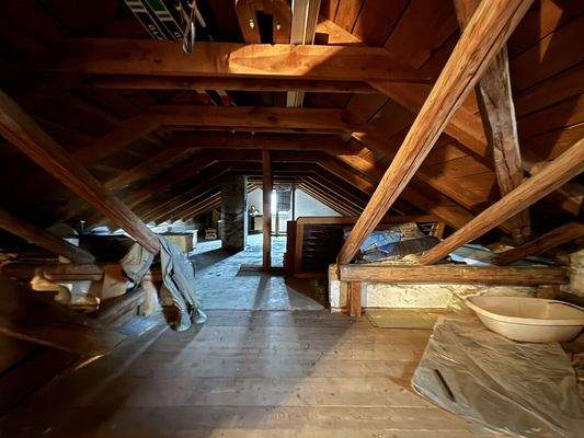 Dachboden altes Bauernhaus