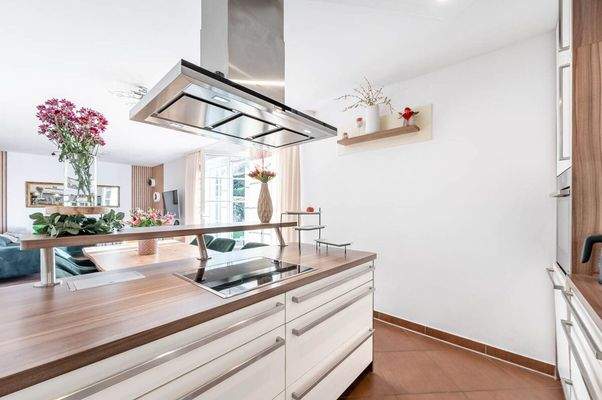 Kochinsel in der Küche