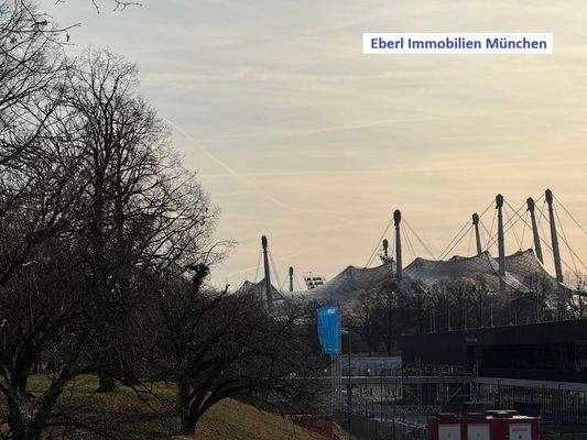 Campus TUM mit Blick zum Olympiapark